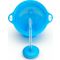 MUNCHKIN - Tip & Sip Weighted Straw Cup Κύπελλο με Καλαμάκι & Βαρίδι (6m+) Μπλε (12257) - 207ml