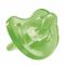 CHICCO - Ορθοδοντική Πιπίλα Physio Soft όλο Σιλικόνη (4m+) Μωβ & Πράσινο - 1τμχ