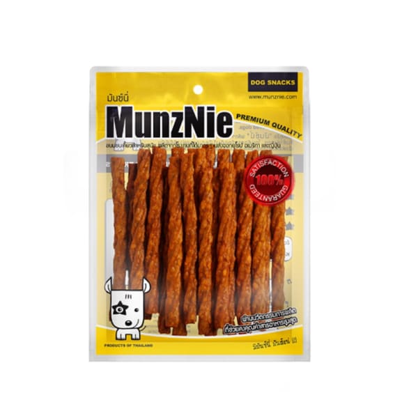 Munznie มันซ์นี่ ขนมเกรียวรสตับ สำหรับสุนัข 250 g