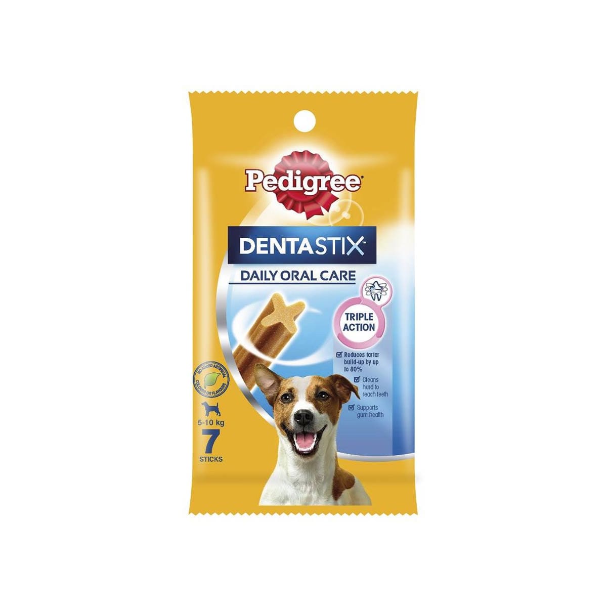 Pedigree เพดดิกรี ขนมขัดฟันเดนต้าสติก สำหรับสุนัขพันธุ์เล็ก 110 g