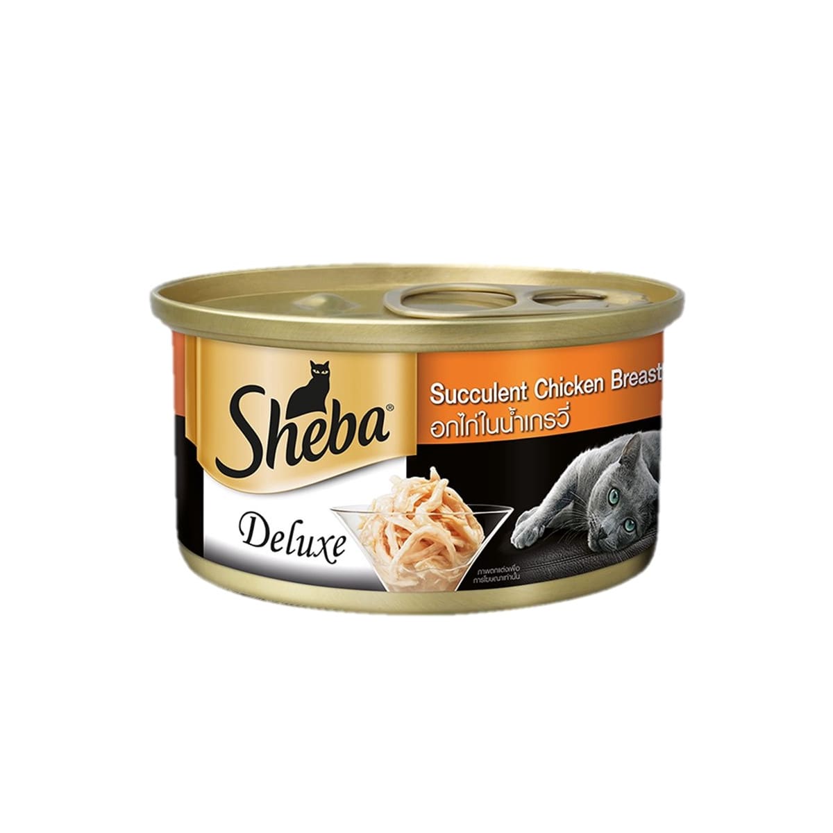 Sheba Deluxe อาหารเปียก สำหรับแมว รสอกไก่ในเกรวี่ 85 g_3