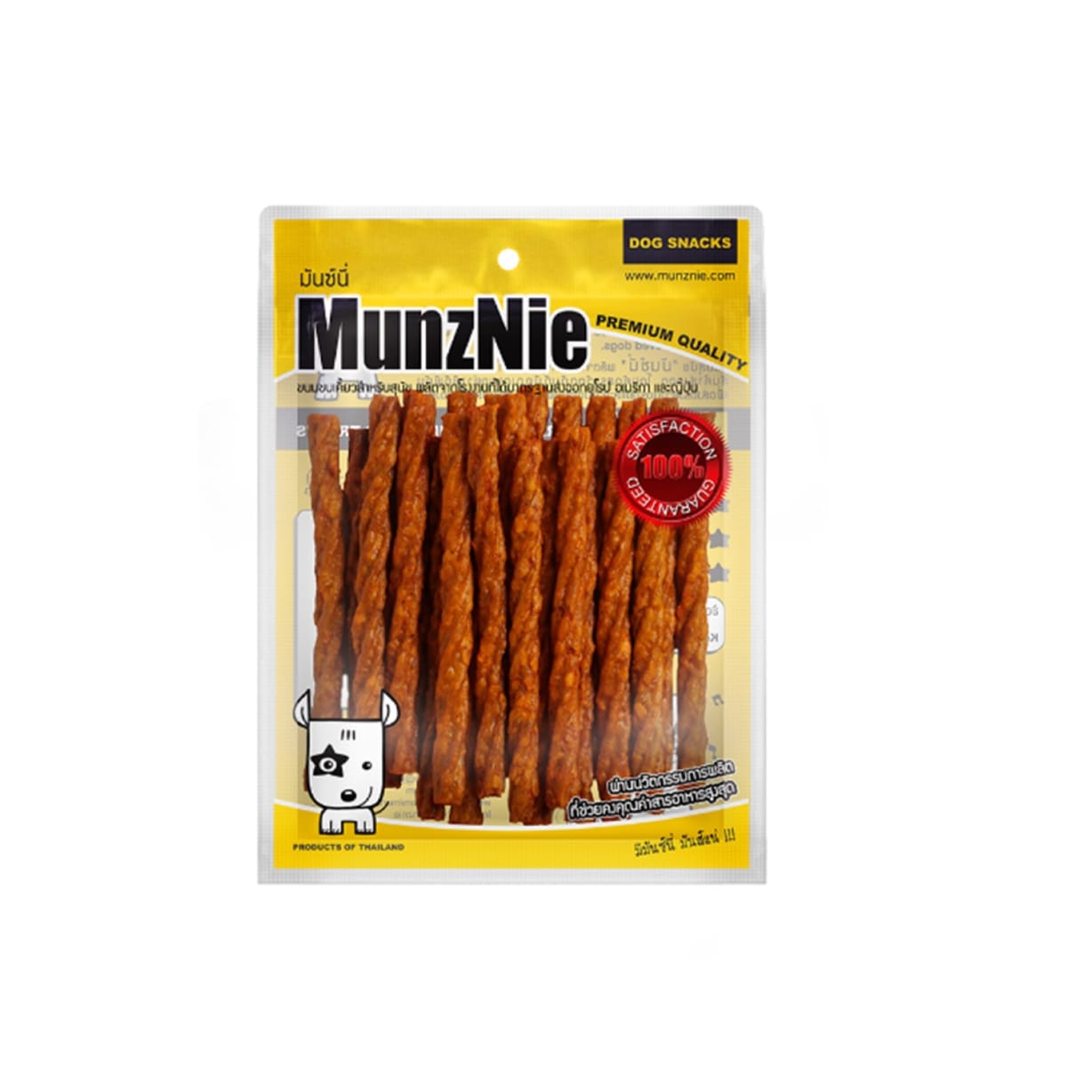 Munznie มันซ์นี่ ขนมเกรียวรสตับ สำหรับสุนัข 250 g
