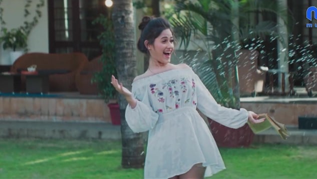 Get This White Off Shoulder Embroidered Dress Worn By Jannat Zubair Rahmani Charmboard Dailyhunt Jannat zubair live singing and dancing with ayaan zubair malad masti feast. get this white off shoulder embroidered