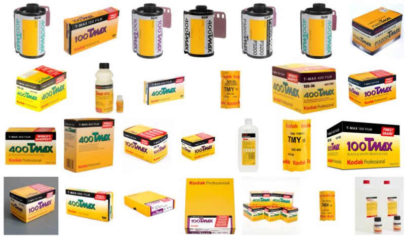 Pellicules Kodak T-Max