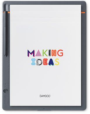Manuel du smartpad Wacom Bamboo Slate avec app Inkspace.