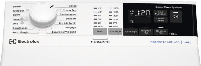 Programmes du lave linge Electrolux EW6T3366AZ