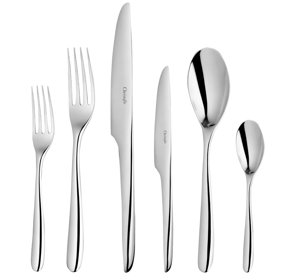 Flatware Set For 12 People 75 Pieces L Ame De Christofle L Ame De Christofle Christofle