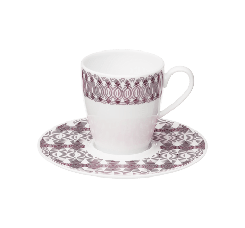 Cup and saucer Mood Nomade Porcelain