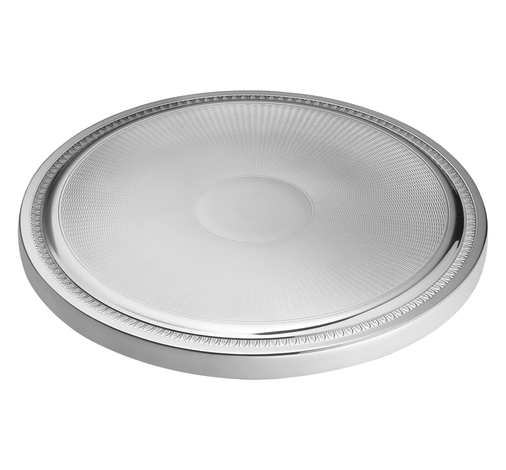 Dessous De Plat En Metal Argente Malmaison Christofle