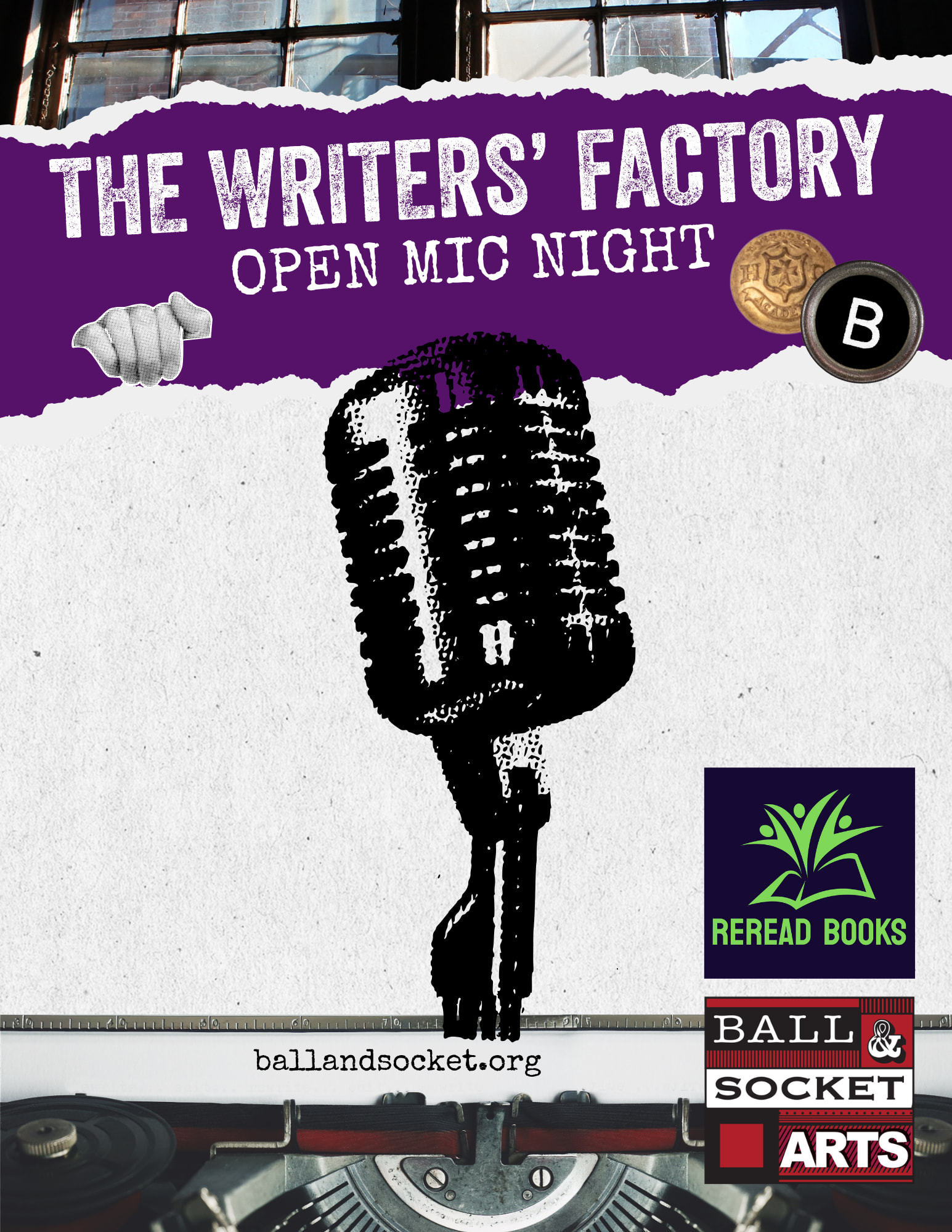 The Writers' Factory: Open Mic Night October Edition!