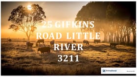 Rural / Farming commercial property for sale at 25 Gifkins Road Little River VIC 3211