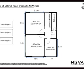 Offices commercial property leased at 34/49-51 Mitchell Road Brookvale NSW 2100