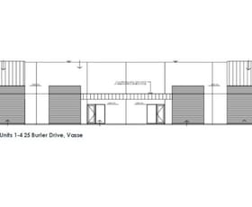 Showrooms / Bulky Goods commercial property sold at Units 1-5, 25 Burler Drive Vasse WA 6280