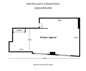 Offices commercial property leased at Suite 5.02, Level 5/2 Barrack Street Sydney NSW 2000