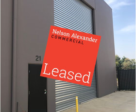 Factory, Warehouse & Industrial commercial property leased at 21/220 Holt Parade Thomastown VIC 3074