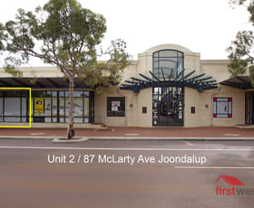 Offices commercial property leased at 2/87 McLarty Avenue Joondalup WA 6027