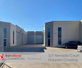Factory, Warehouse & Industrial commercial property leased at 5/7 Nevada Court Hoppers Crossing VIC 3029