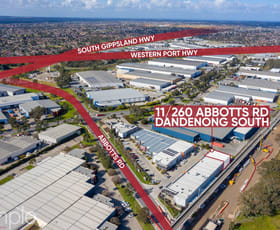 Factory, Warehouse & Industrial commercial property leased at 11/260 Abbotts Road Dandenong South VIC 3175