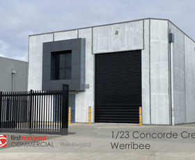 Factory, Warehouse & Industrial commercial property leased at 1/23 Concorde Crescent Werribee VIC 3030