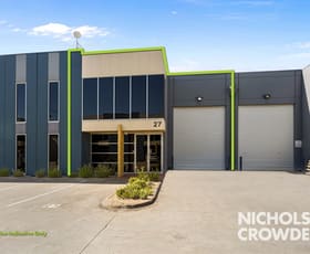 Factory, Warehouse & Industrial commercial property leased at 27/148 Chesterville Road Moorabbin VIC 3189