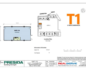 Medical / Consulting commercial property leased at 1.16/14-16 Lexington Drive Bella Vista NSW 2153