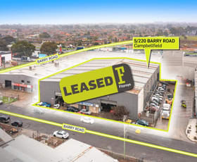 Factory, Warehouse & Industrial commercial property leased at 5/220 Barry Road Campbellfield VIC 3061