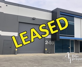 Showrooms / Bulky Goods commercial property leased at Unit 2/59 Willandra Dr Epping VIC 3076
