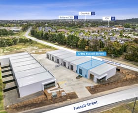 Factory, Warehouse & Industrial commercial property leased at 4/102 Fussell Street Ballarat East VIC 3350