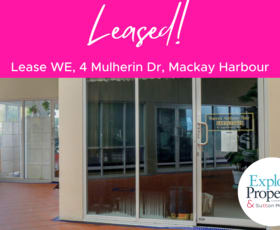 Shop & Retail commercial property leased at Lease WE/4 Mulherin Drive Mackay QLD 4740