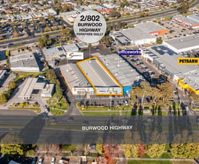 Factory, Warehouse & Industrial commercial property leased at Unit 2/802 Burwood Highway Ferntree Gully VIC 3156