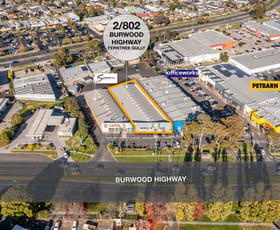 Showrooms / Bulky Goods commercial property leased at Unit 2/802 Burwood Highway Ferntree Gully VIC 3156