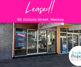 Shop & Retail commercial property leased at 98 Victoria Street Mackay QLD 4740