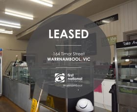 Shop & Retail commercial property leased at 164 Timor Street Warrnambool VIC 3280