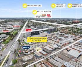 Factory, Warehouse & Industrial commercial property leased at 4/69 Renver Road Clayton VIC 3168