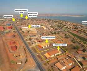 Factory, Warehouse & Industrial commercial property leased at Lot 1411 Wilson Street Port Hedland WA 6721