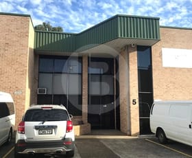 Factory, Warehouse & Industrial commercial property leased at 5/12-18 VICTORIA STREET EAST Lidcombe NSW 2141