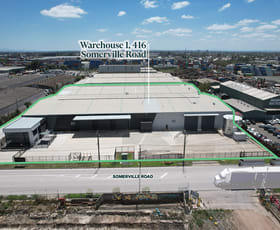 Factory, Warehouse & Industrial commercial property for lease at Warehouse 1/Warehouse 1 416 Somerville Road Tottenham VIC 3012