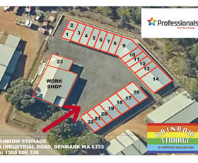 Factory, Warehouse & Industrial commercial property for lease at 20 Industrial Road Denmark WA 6333