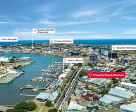 Factory, Warehouse & Industrial commercial property leased at 1 Foundry Street Wickham NSW 2293