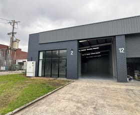 Factory, Warehouse & Industrial commercial property sold at 2/12 Reid Street Bayswater VIC 3153