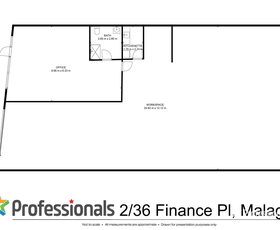 Factory, Warehouse & Industrial commercial property for lease at 2/36 Finance Place Malaga WA 6090