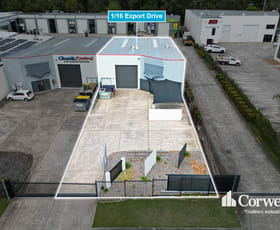 Factory, Warehouse & Industrial commercial property leased at 1/16 Export Drive Molendinar QLD 4214