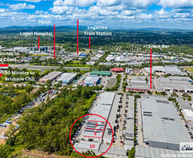 Factory, Warehouse & Industrial commercial property leased at 9 & 10/24-26 Ellerslie Road Meadowbrook QLD 4131
