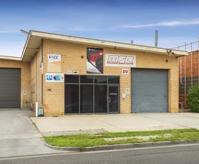 Factory, Warehouse & Industrial commercial property leased at 20 Ebden Street Moorabbin VIC 3189