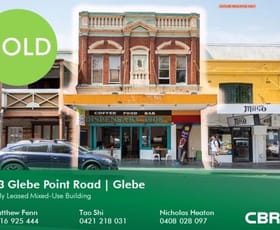 Shop & Retail commercial property sold at 33 Glebe Point Road Glebe NSW 2037