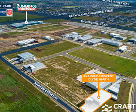 Factory, Warehouse & Industrial commercial property leased at 4 Rainier Crescent Clyde North VIC 3978