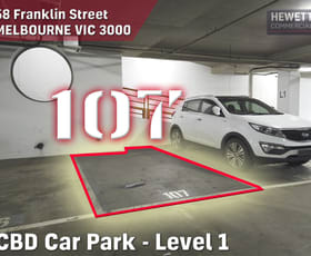 Parking / Car Space commercial property sold at 107/58 Franklin Street Melbourne VIC 3000