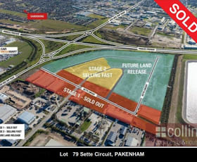 Development / Land commercial property sold at Lot/79 Sette Circuit Pakenham VIC 3810