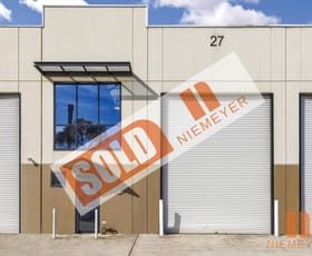 Factory, Warehouse & Industrial commercial property sold at Unit 27/45 Powers Road Seven Hills NSW 2147