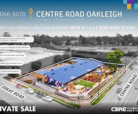 Medical / Consulting commercial property sold at 1066-1070 Centre Road Oakleigh South VIC 3167